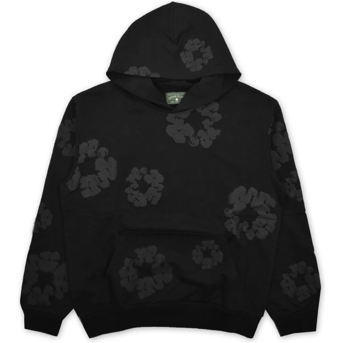 Denim Tear Cotton Wreath hoodie (AUTHENTIC)